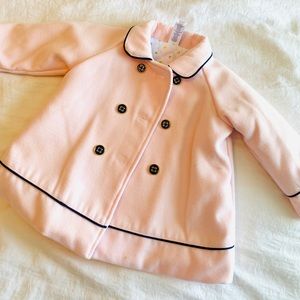 Baby Pink Pea Coat
